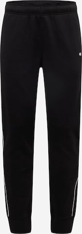 Champion Authentic Athletic Apparel Tapered Broek in Zwart: voorkant