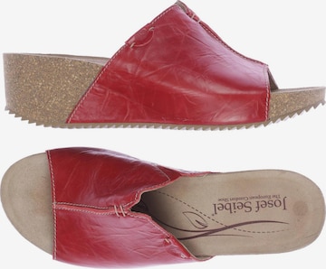 JOSEF SEIBEL Sandals & High-Heeled Sandals in 40 in Red: front