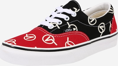 VANS Zapatillas deportivas bajas 'Era' en rojo / negro / blanco, Vista del producto