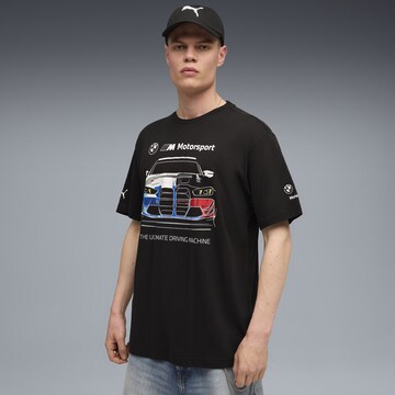 PUMA T-Shirt 'BMW Motorsport' in Schwarz: Vorderseite