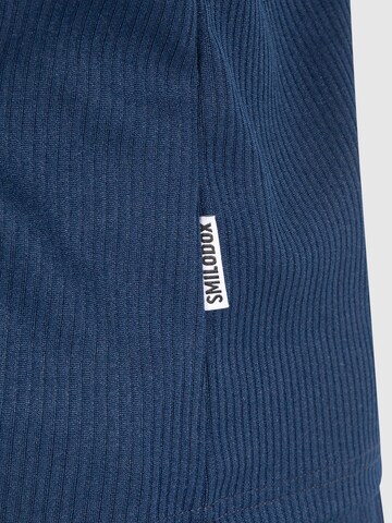 Smilodox Shirt ' Classic Ripp ' in Blue