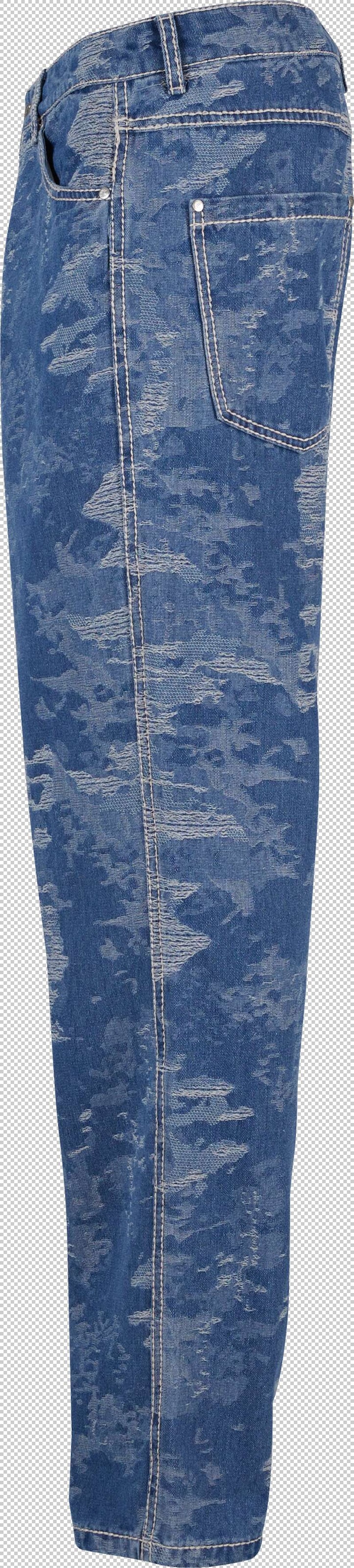 Karl Kani Slimfit Jeans i blå