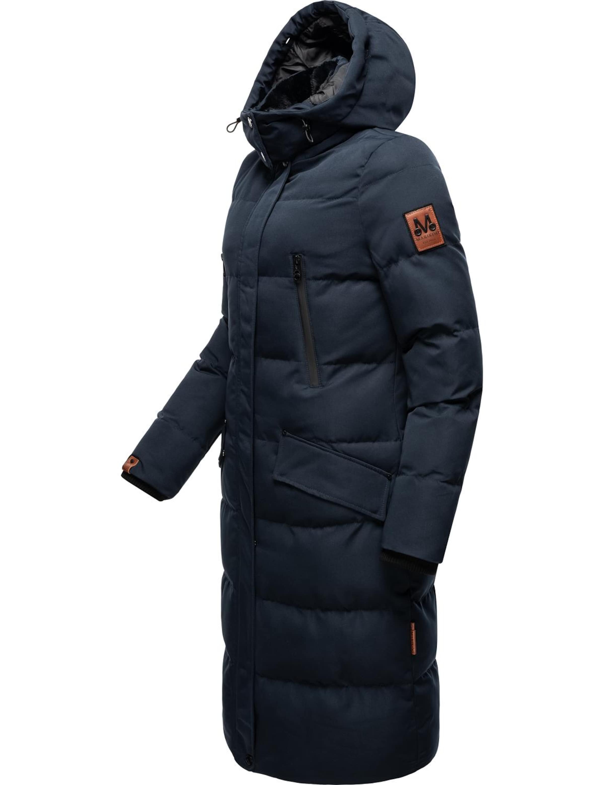 Manteau d’hiver 'Schneesternchen' MARIKOO en bleu