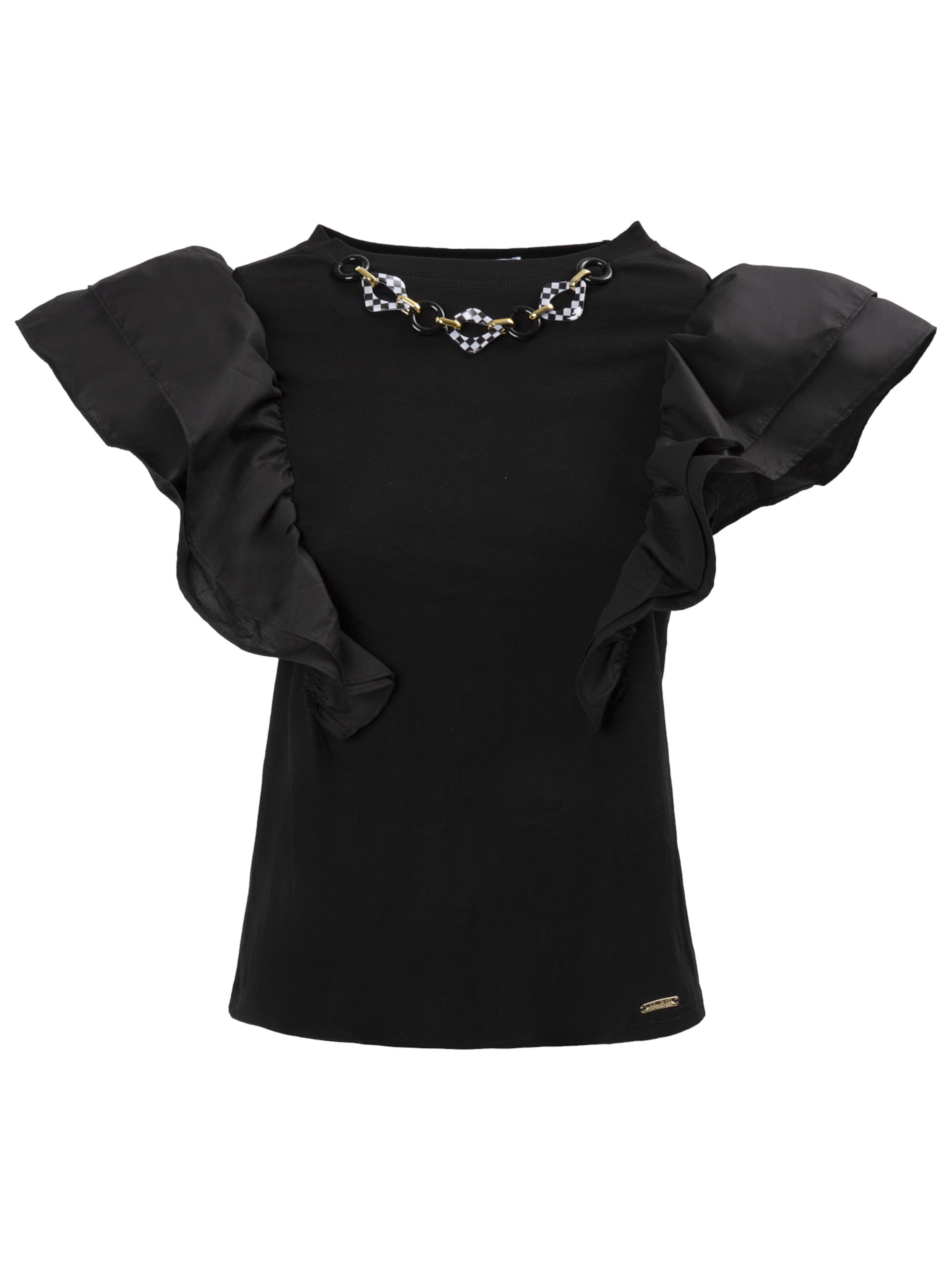 Top di Influencer in nero: frontale