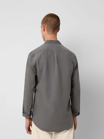 Scalpers Button Up Shirt in Grey