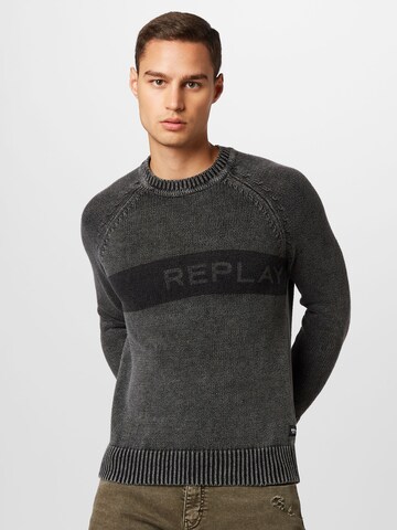 REPLAY Pullover in Schwarz: predná strana