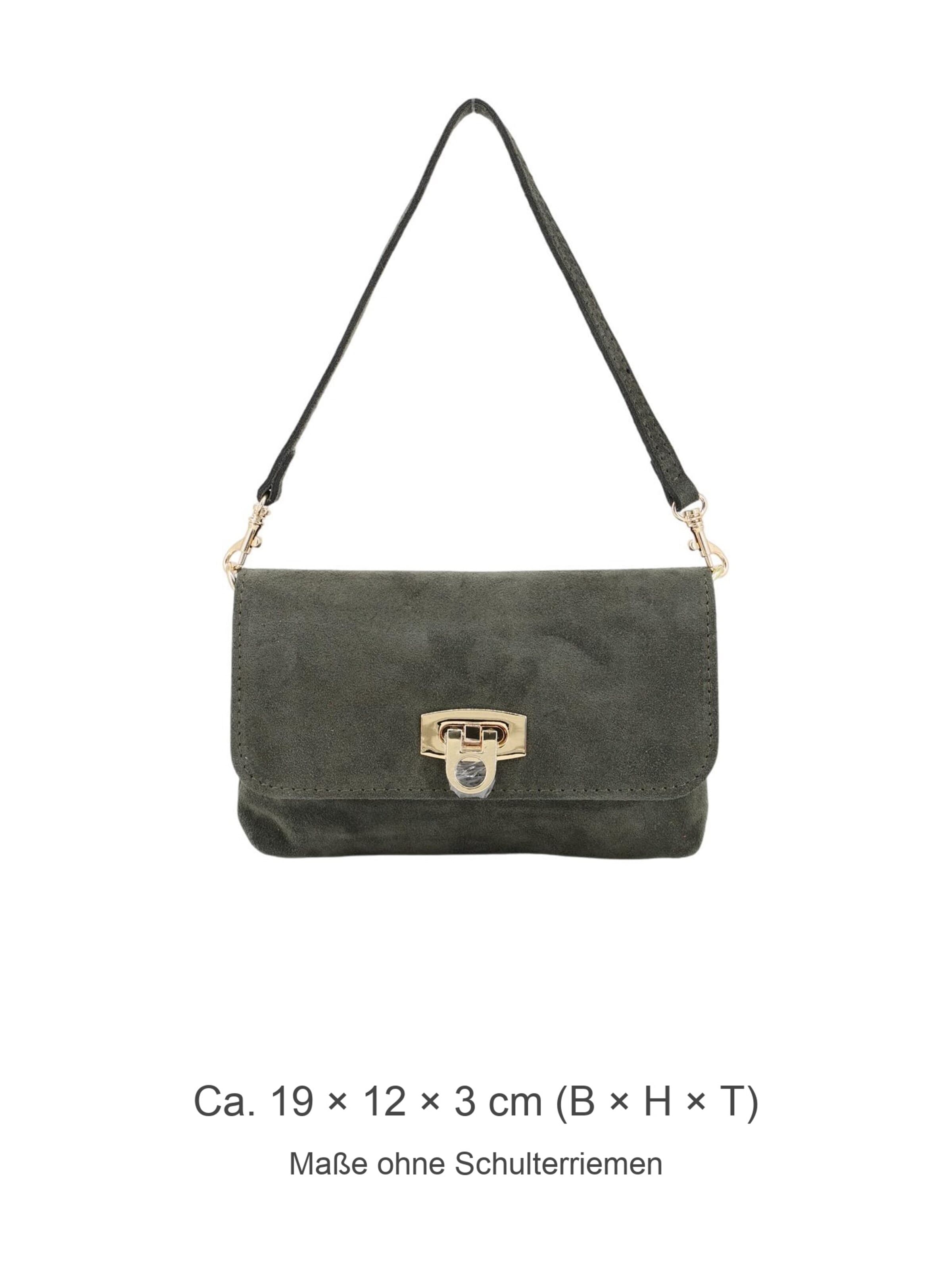 Pochette 'Alessa Wild Leather' Brise en vert