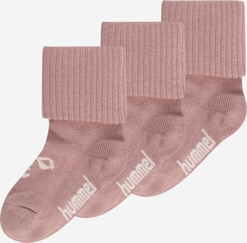 Chaussettes 'Sora' Hummel en rose : devant