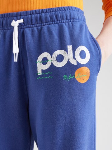 Effilé Pantalon Polo Ralph Lauren en bleu