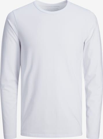 JACK & JONES Тениска в бяло: отпред