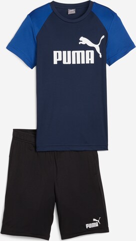 PUMA Strój treningowy w kolorze niebieski: przód