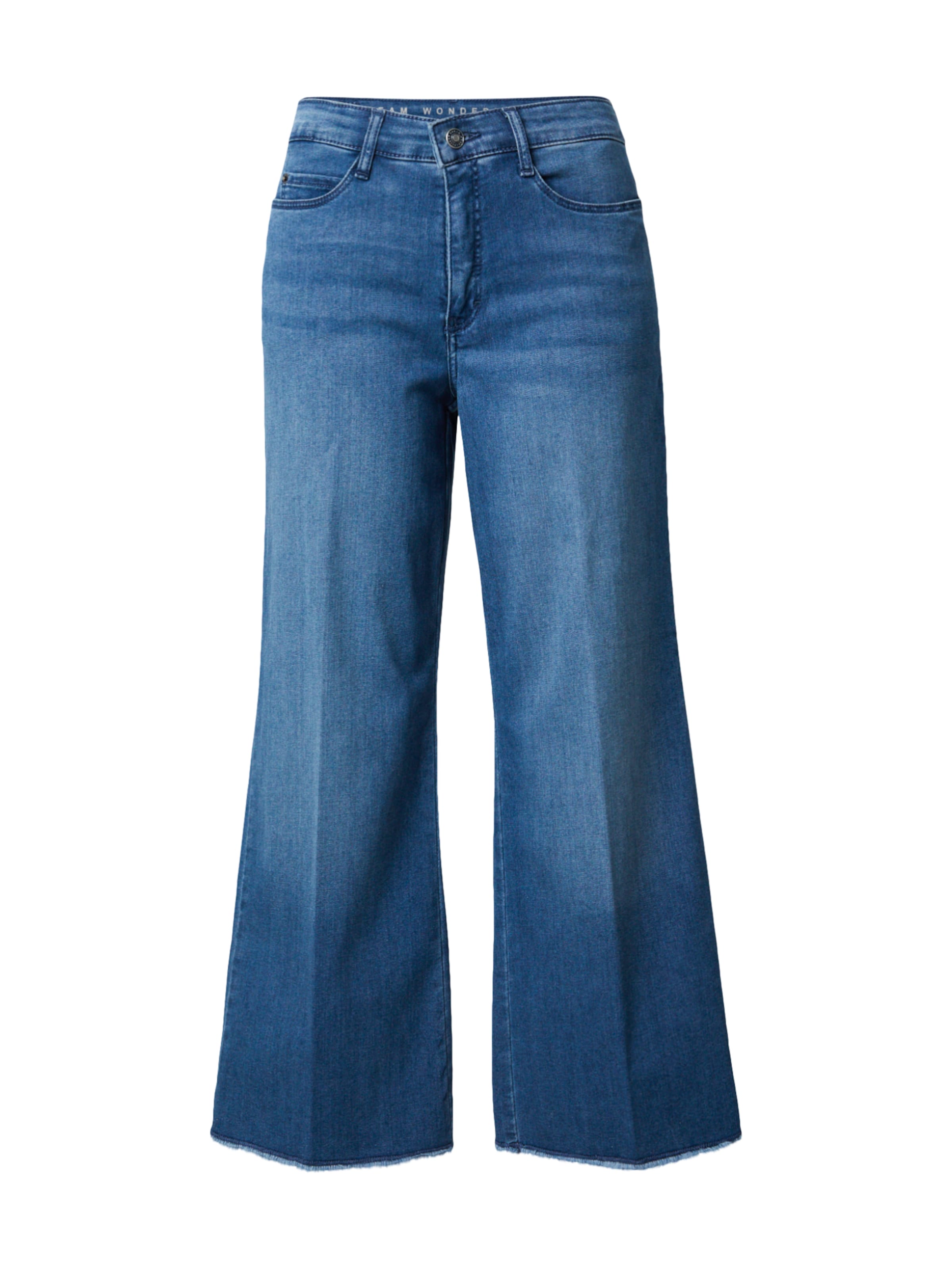 MAC Szeroka nogawka Jeansy 'Dream' w kolorze niebieski: przód