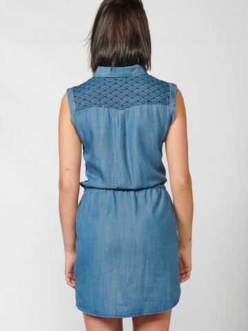 KOROSHI Jurk in Blauw