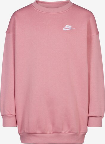 Nike Sportswear Sweatshirt in Pink: front