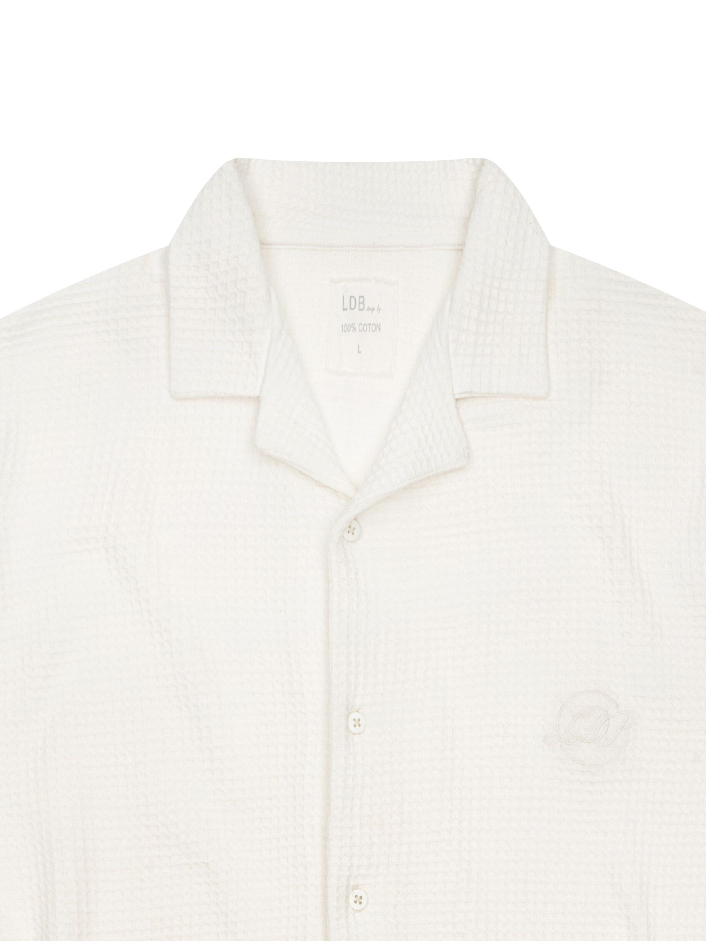 T-Shirt 'Vian' LDB en blanc
