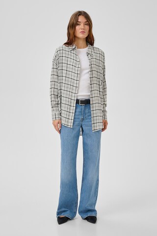 My Essential Wardrobe Bluse 'Iris' in Grau