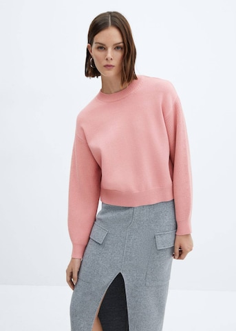 MANGO Pullover 'Nora' i pink: forside