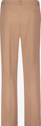 Betty Barclay Loose fit Pleated Pants in Brown