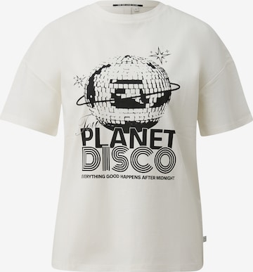 QS Shirt in Weiß: Vorderseite