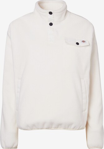 DICKIES Sweatshirt 'Port Allen' in White: front