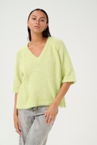 Kaffe Pullover 'KAEmilie' i grøn: forside