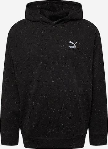 PUMA Sweatshirt in Black: front