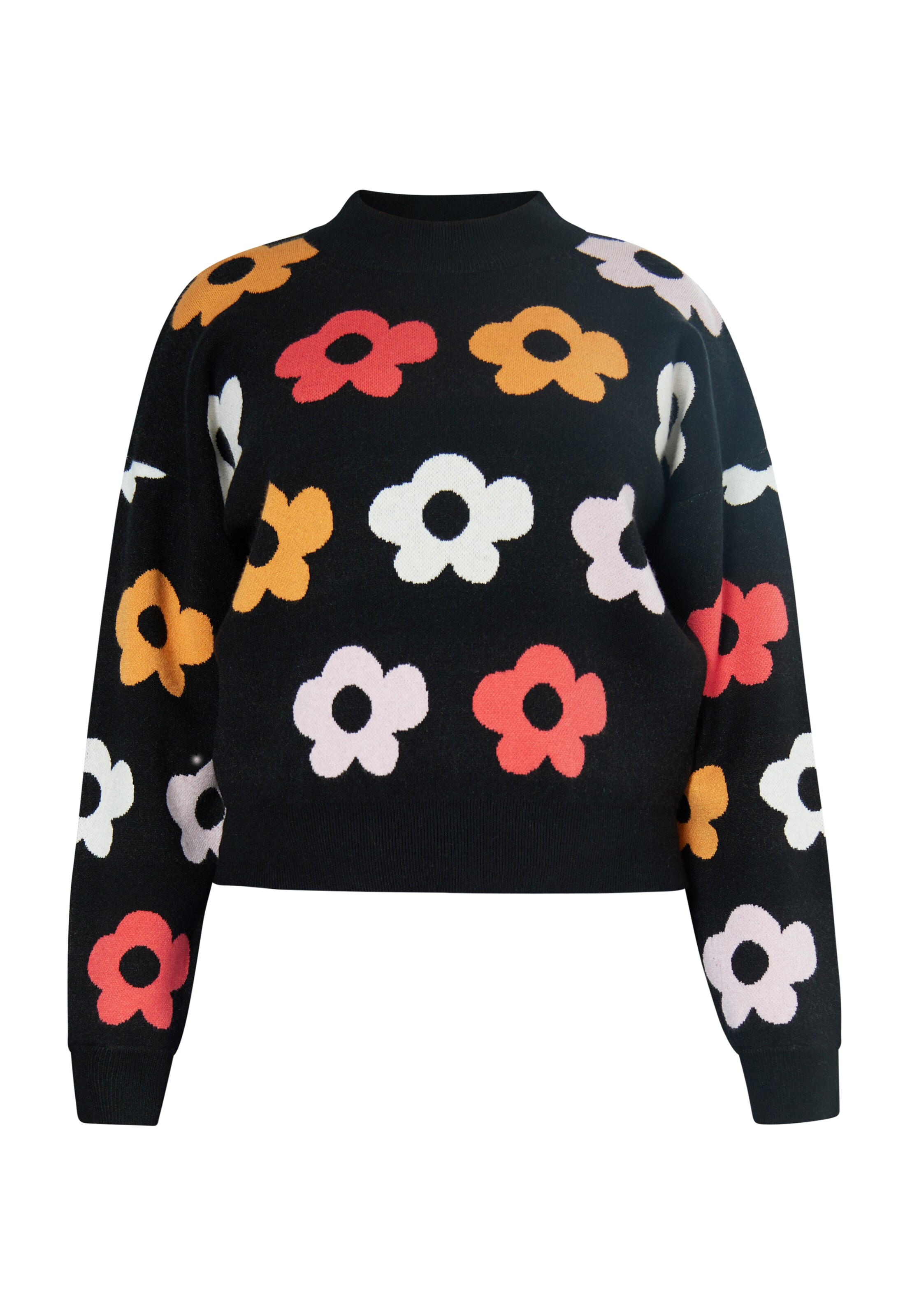 swirly Kampsun segavärvid / must, Tootevaade