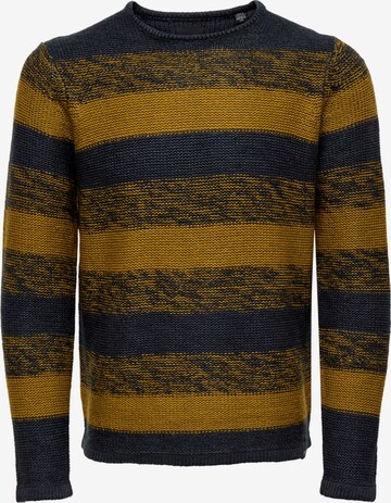 Only & Sons Sweater 'CALLEN' in Blue: front