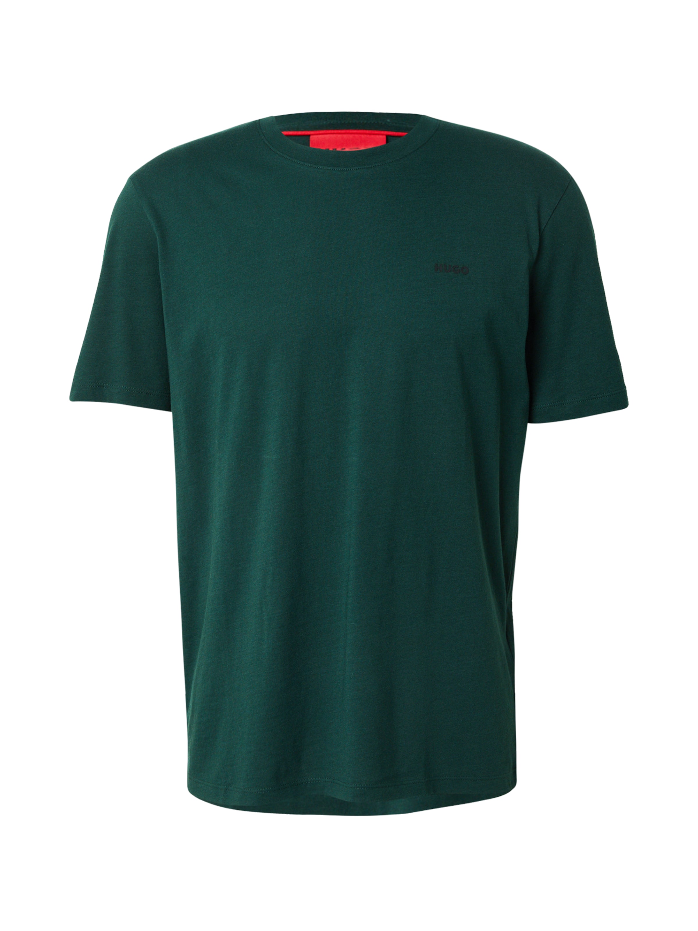 HUGO Tričko 'Dero' - Zelená: predná strana