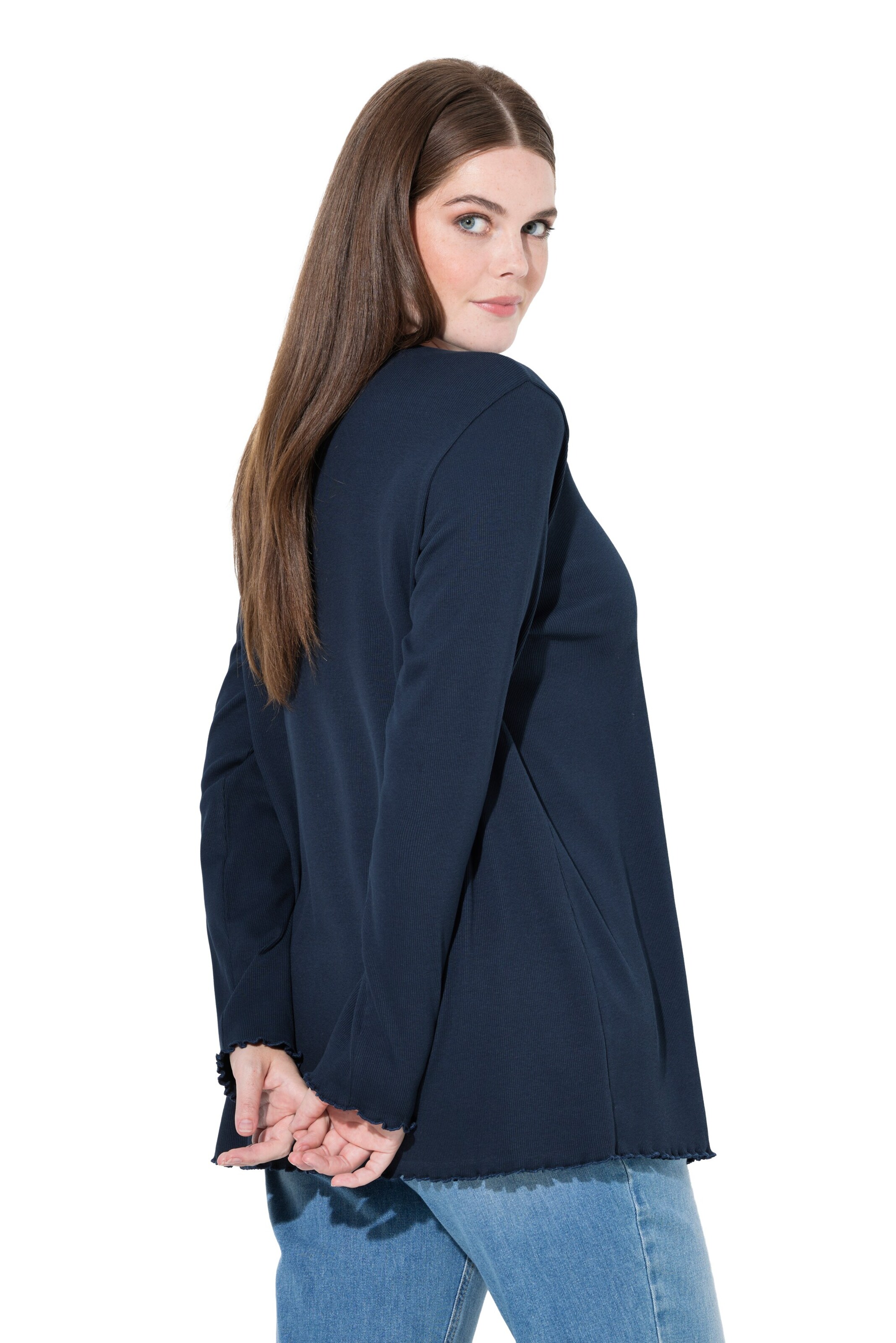 Ulla Popken Shirt in Blauw