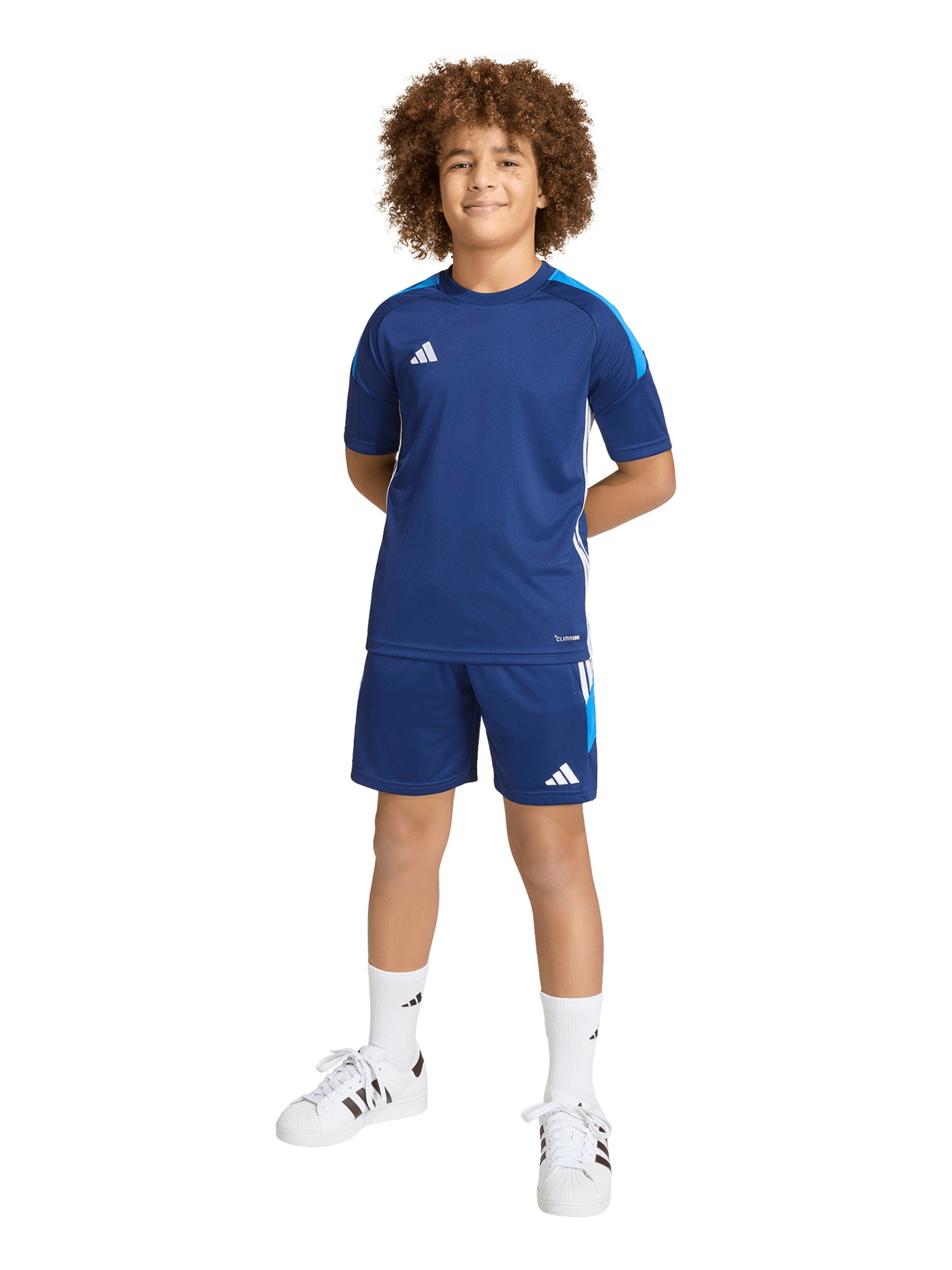mėlyna ADIDAS PERFORMANCE Laisvas Sportinės kelnės 'TIRO ES'