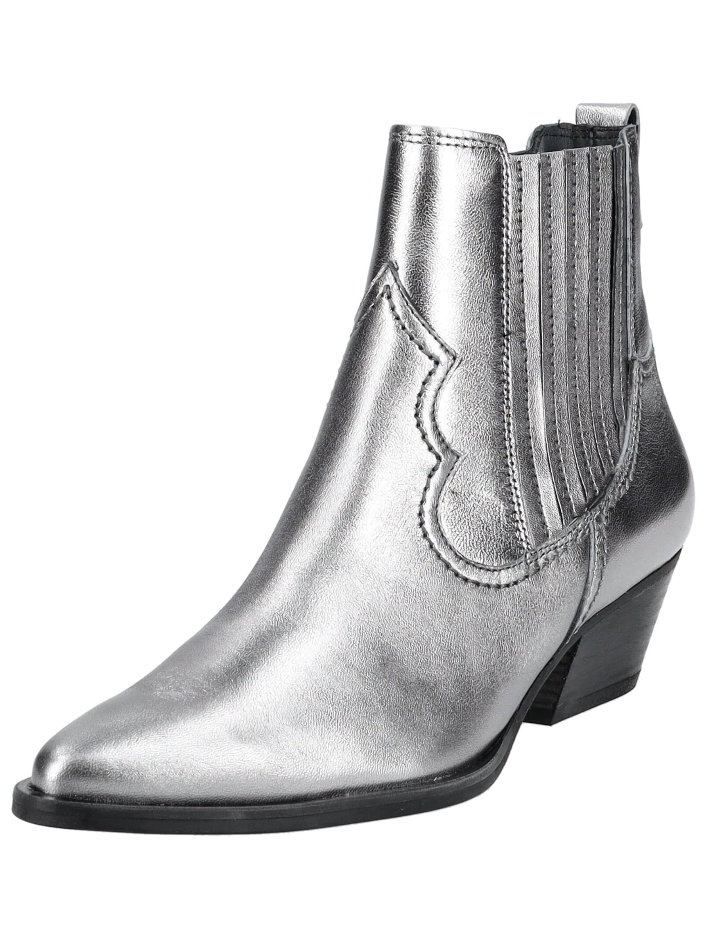 Paul Green Ankle Boots in Silber: Vorderseite