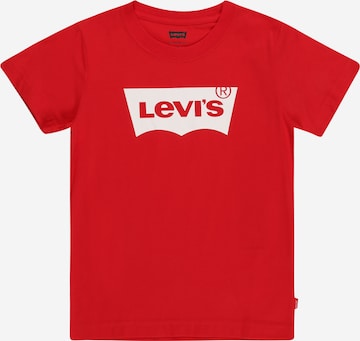 T-Shirt Levi's Kids en rouge : devant