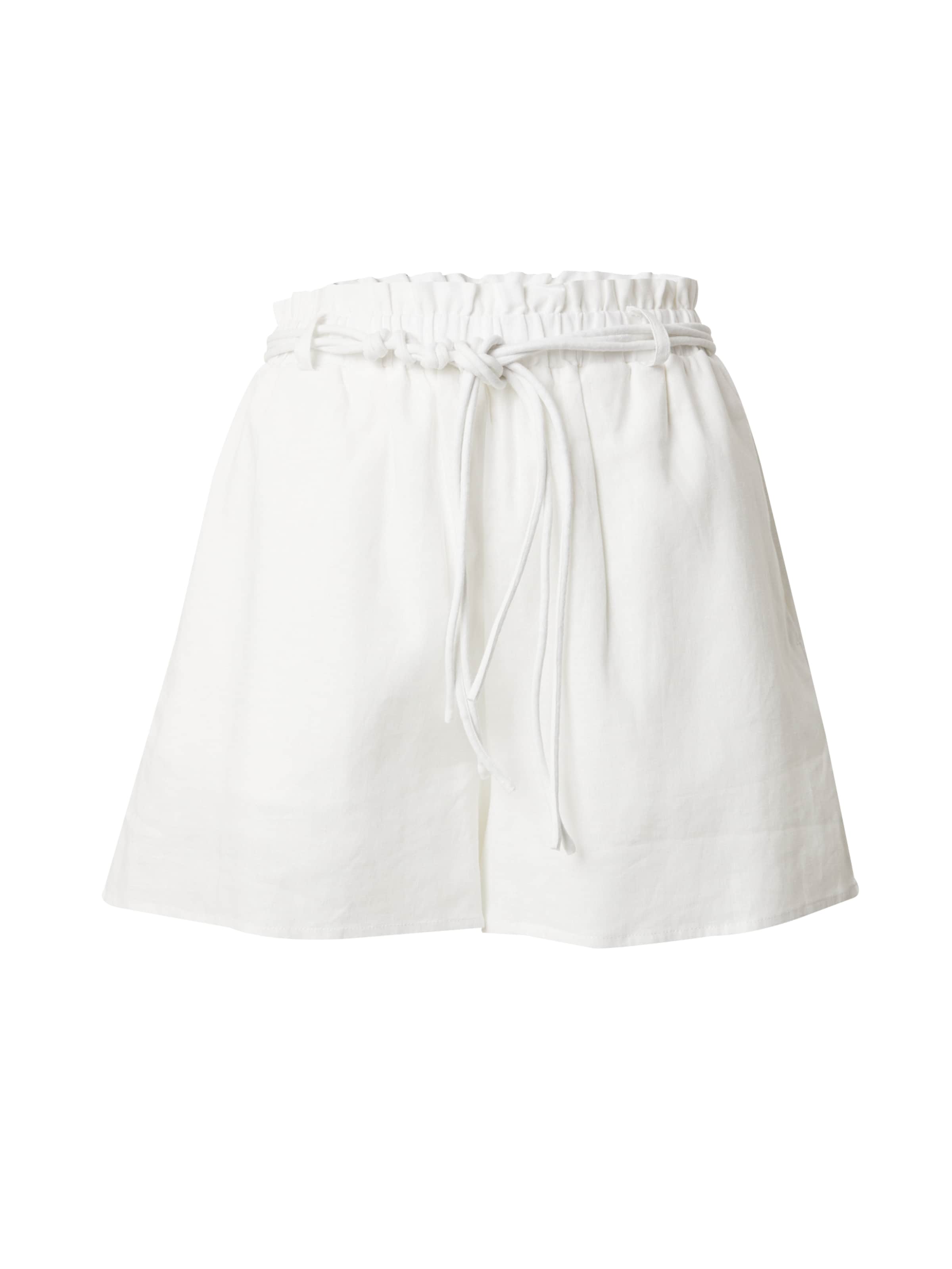 Loosefit Pantaloni 'Cassia' di LeGer by Lena Gercke in bianco: frontale