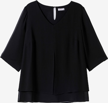 SHEEGO Tunic in Black: front