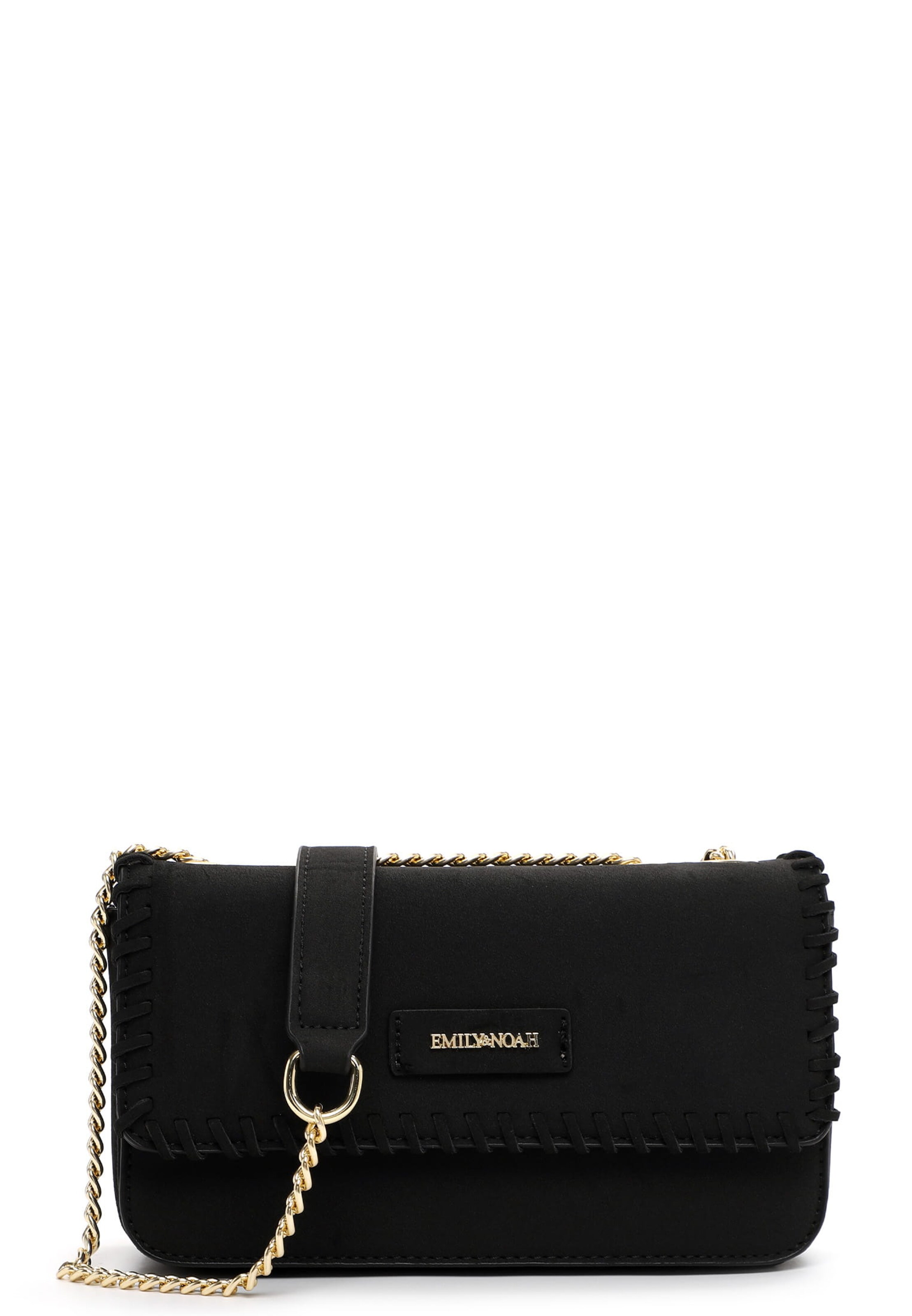 Sac à bandoulière 'Hailee' Emily & Noah en noir : devant