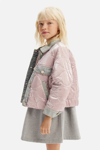 Desigual Between-Season Jacket in Pink