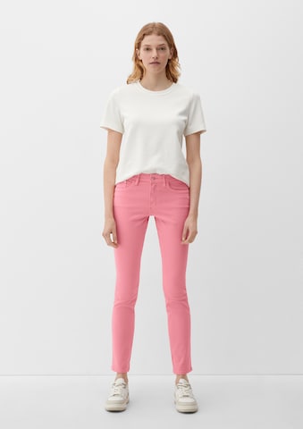 s.Oliver Slimfit Jeans in Roze