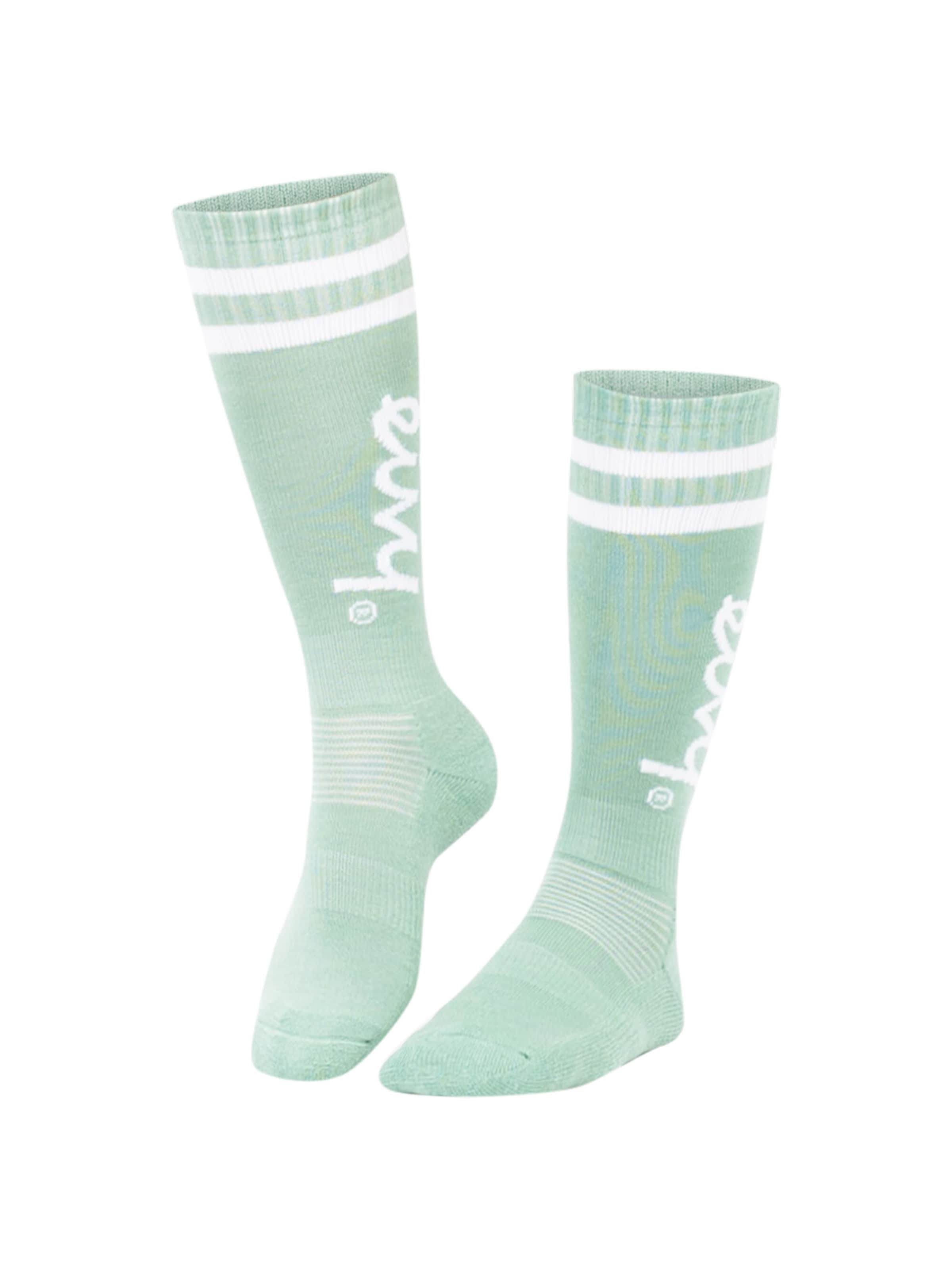 Eivy Socken in Grün: Vorderseite