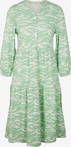 Robe TOM TAILOR en vert : devant