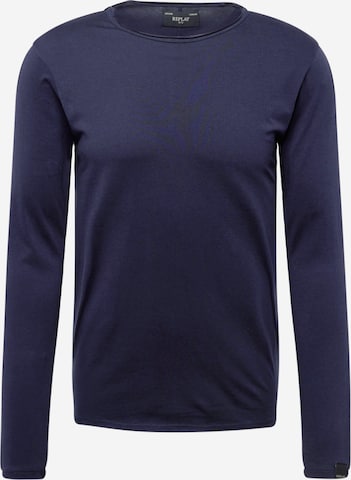 REPLAY Shirt in Blue: front