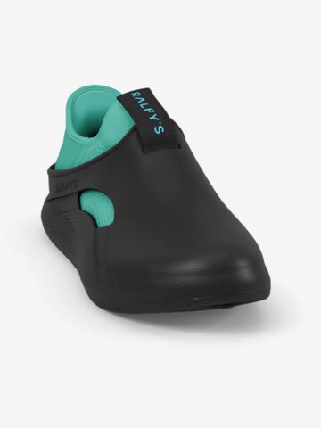 RALFY'S Classic Flats 'N1 Combo' in Blue: front