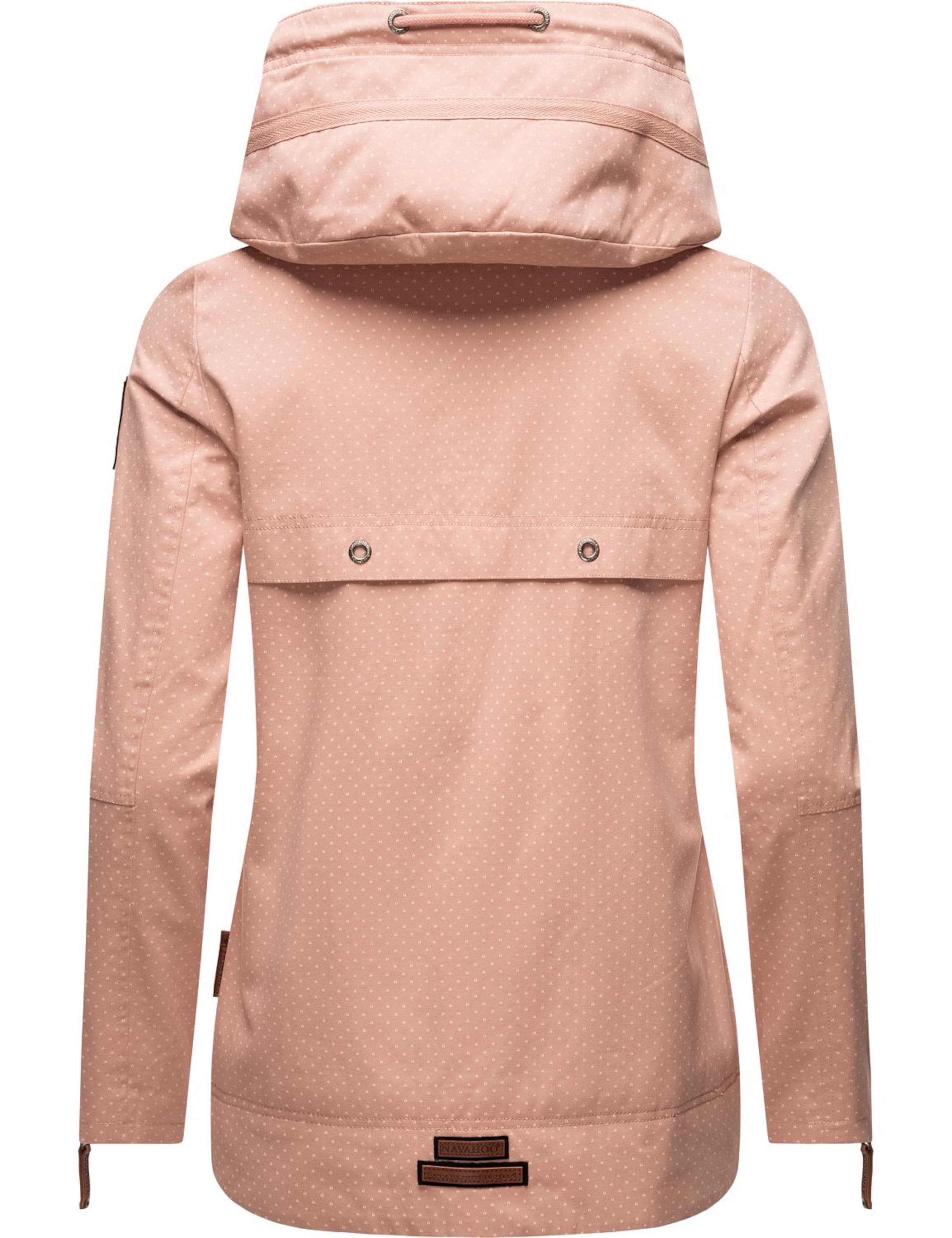 NAVAHOO Φθινοπωρινό και ανοιξιάτικο μπουφάν 'Wekoo' σε ροζ