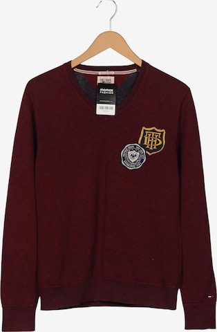 Tommy Jeans Pullover M in Rot: Vorderseite