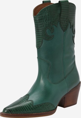 BRONX Cowboy Boots 'Jukeson' in Green: front