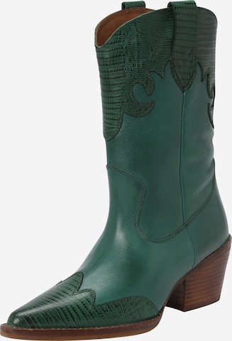 BRONX Kovbojské boty 'Jukeson' – zelená: přední strana