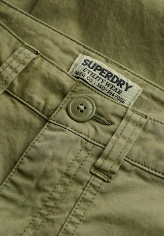 Superdry & Co Baggy Cargobroek in Groen