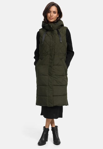 MARIKOO Vest 'Narikaa 16' in Green: front
