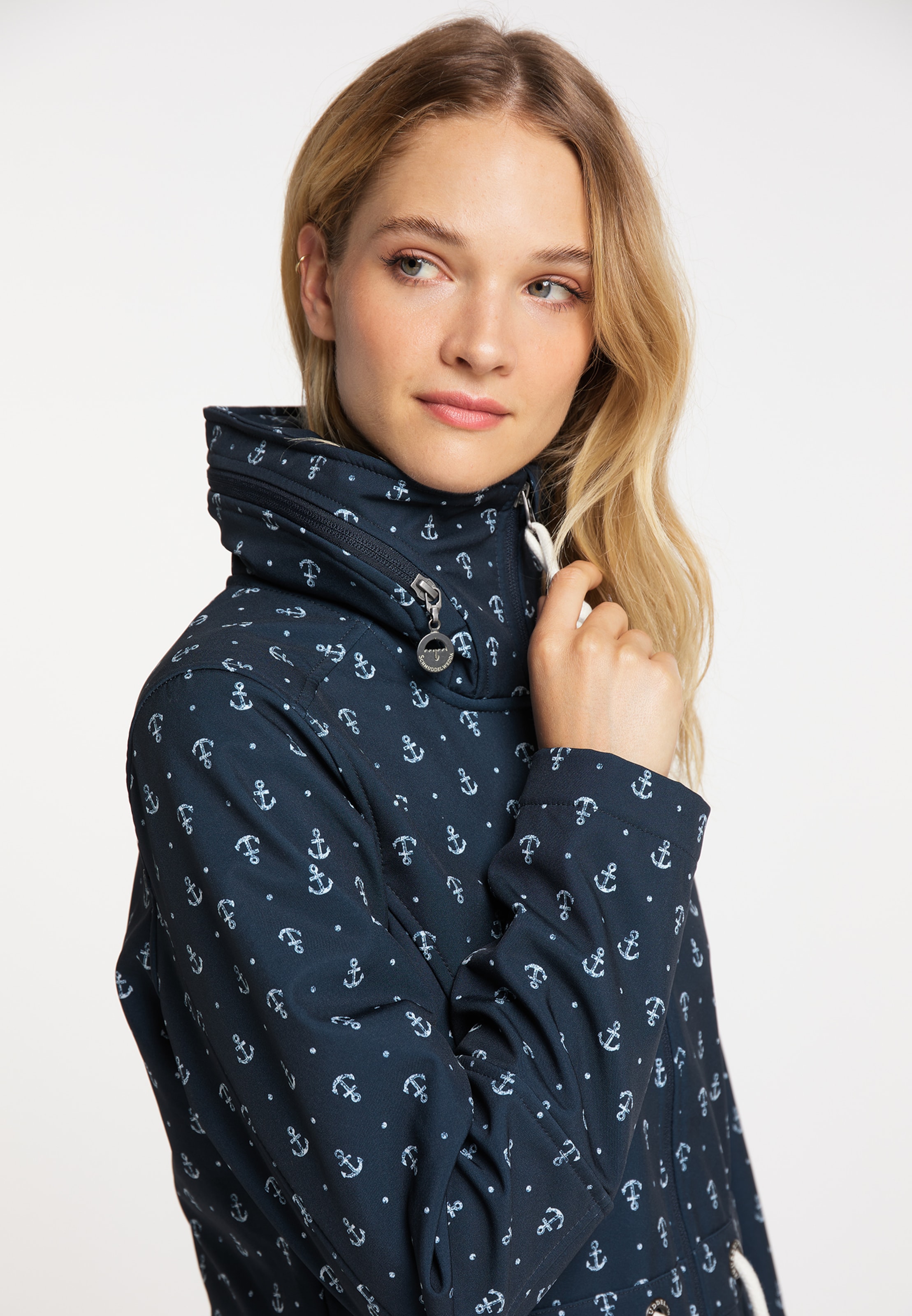 Frauen Große Größen Schmuddelwedda Mantel in Marine - IQ57888 Frauen Große Größen Schmuddelwedda Mantel in Marine - IQ57888
