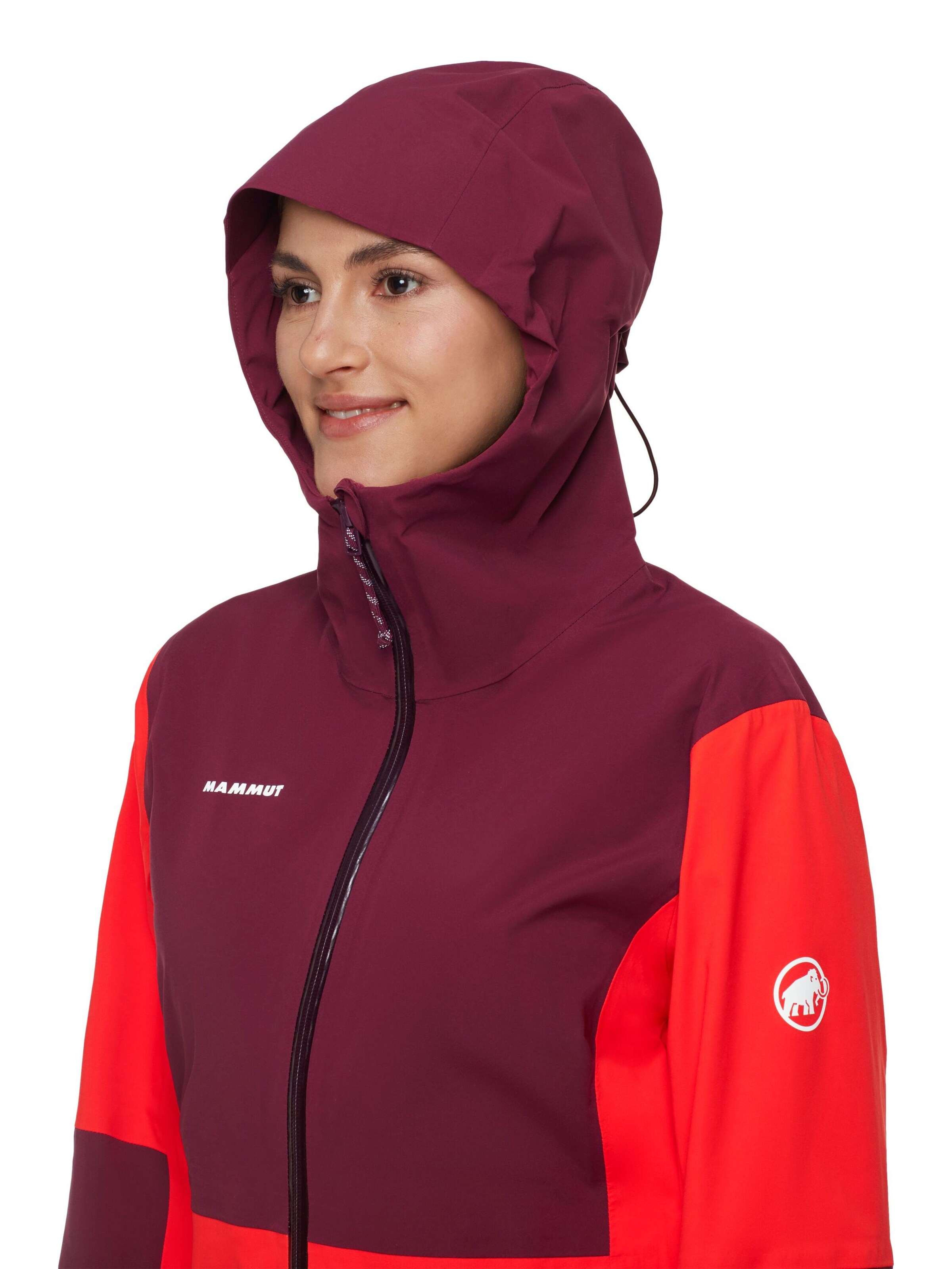MAMMUT Outdoor Jacket in Red